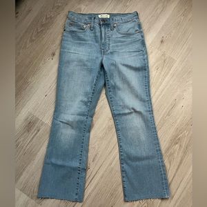 Madewell Cali Demi Boot Jeans AK548